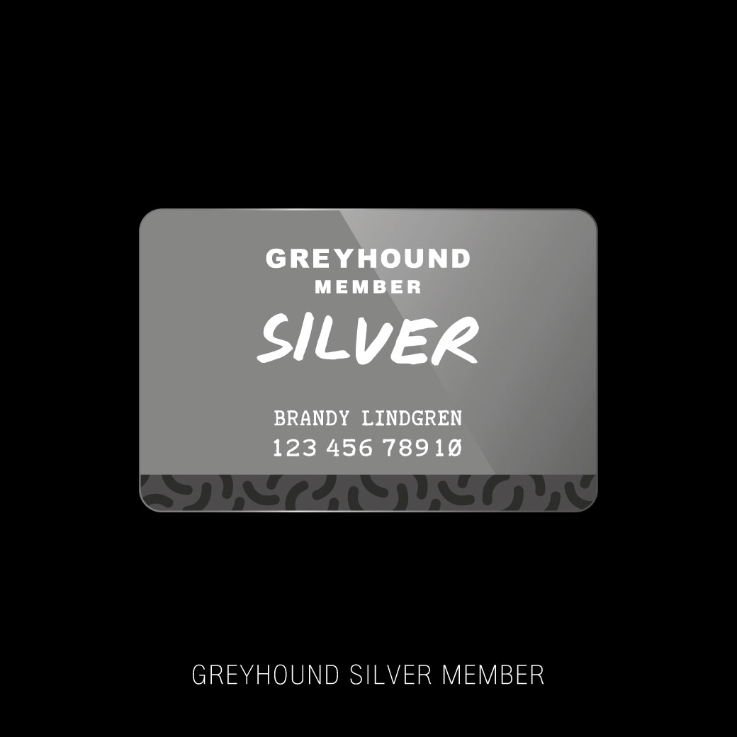 Privileges for Greyhound White Member and Greyhound Silver Member Greyhound Greyhound